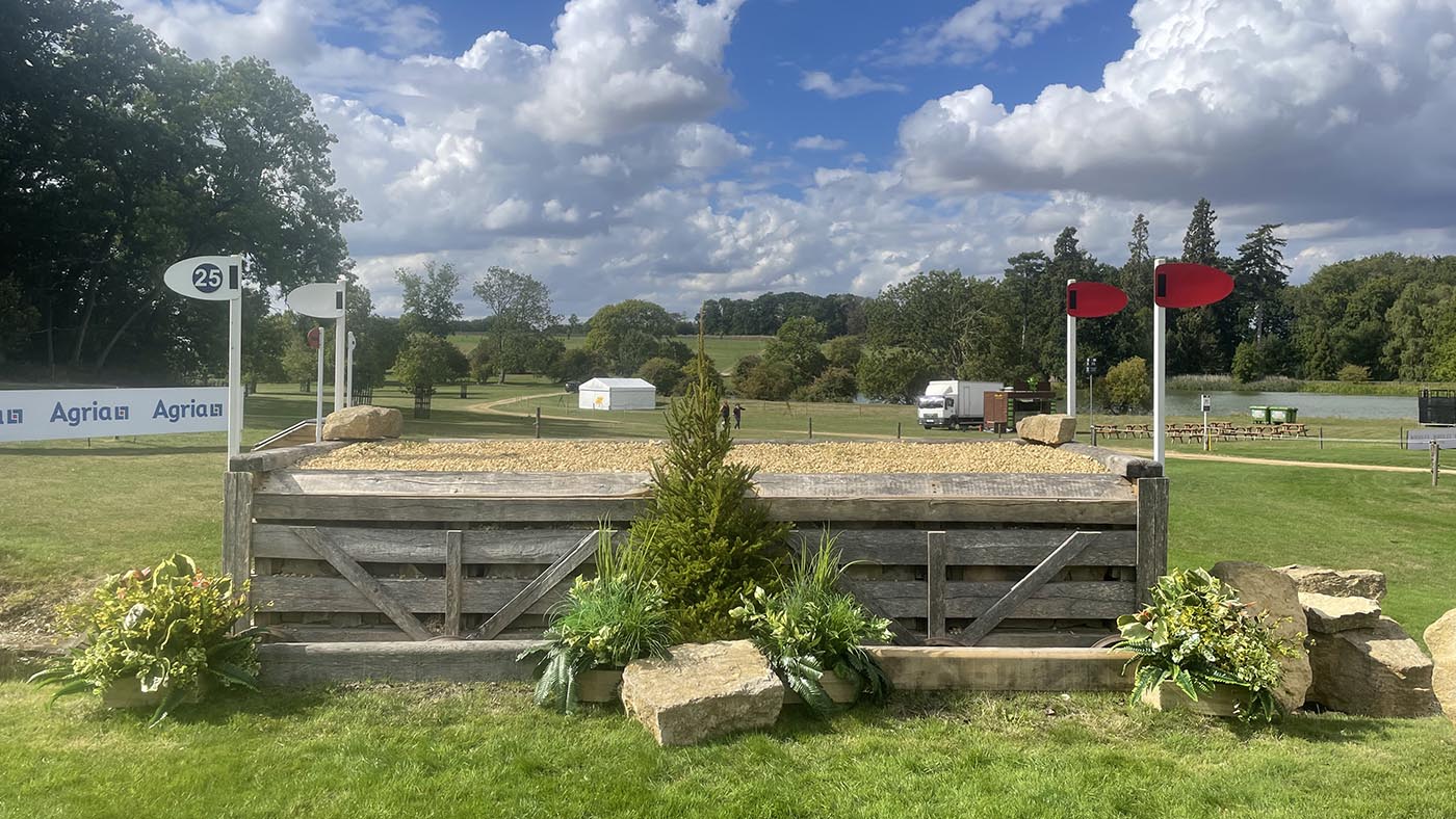 Burghley Horse Trials cross-country course