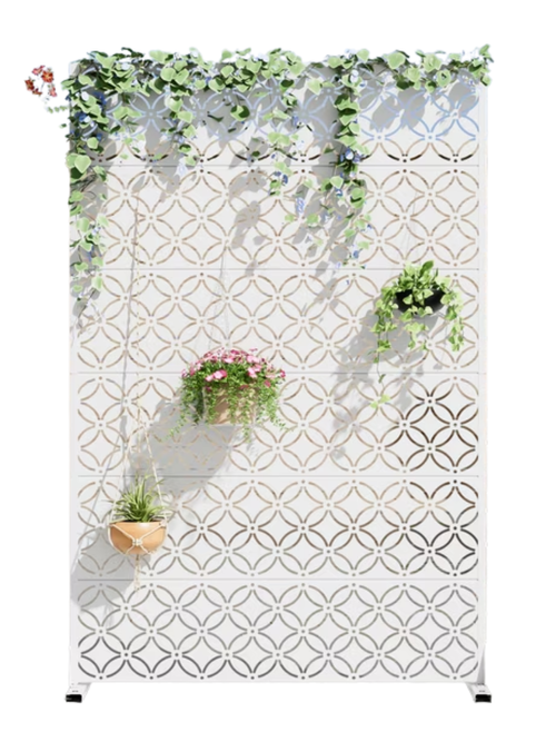 Outdoor Privacy Screen With Stand
