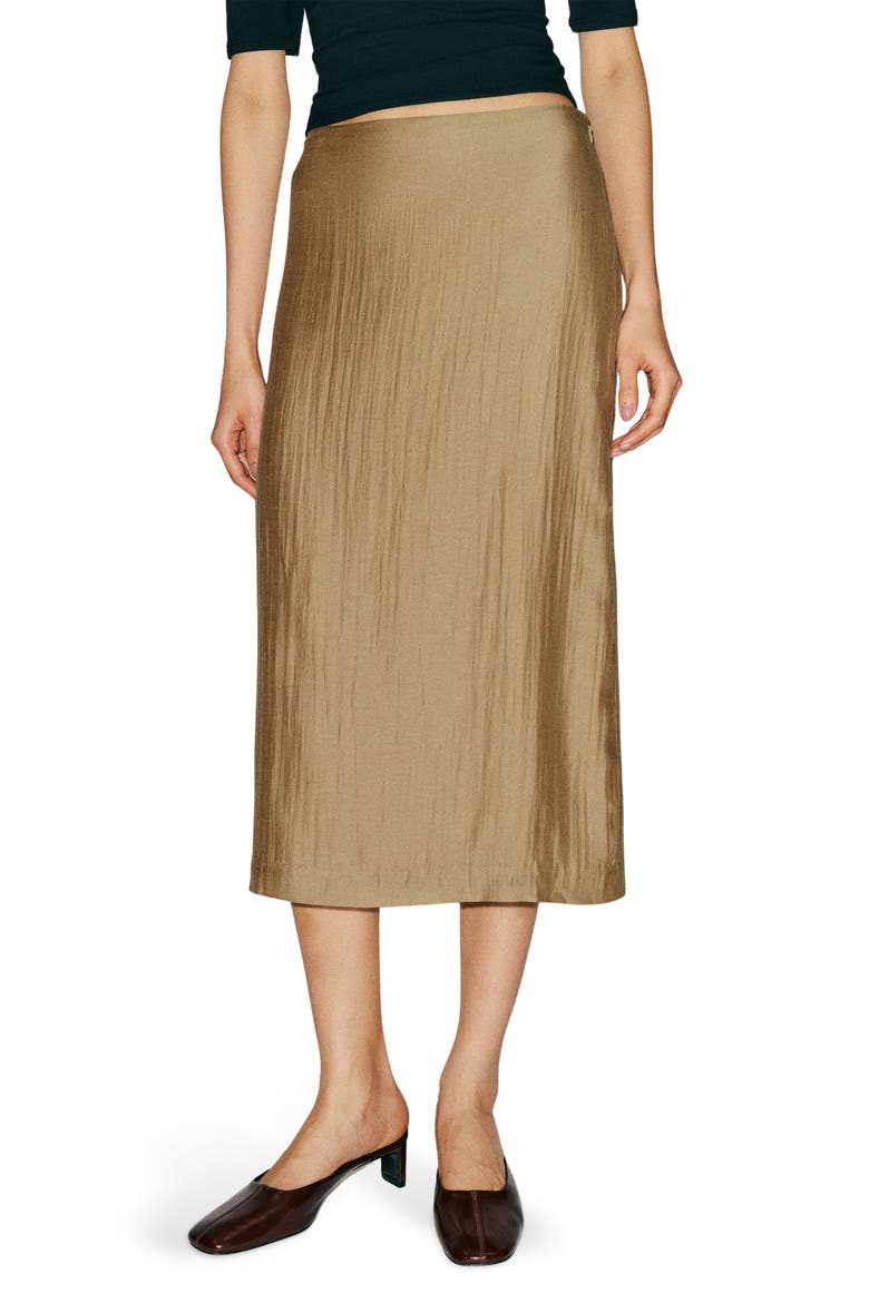 Helen Low Waist Midi Skirt
