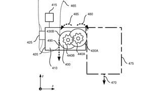Gears and rollers will track and replicate the sensation of picking up everyday objects (Credit: US Patent and Trademark Office)