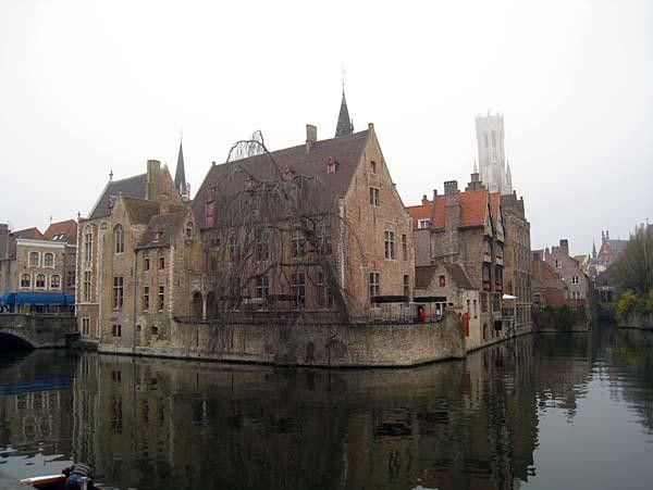 The canals of Brugge.