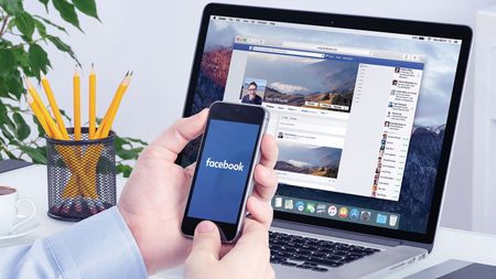 Facebook app and website