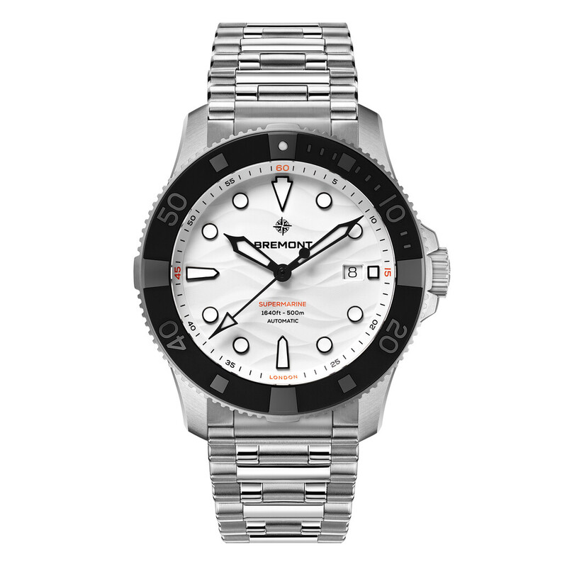 watch with white dial