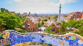 park guell in barcelona - one of the top places to visit in january because of the lesser crowds