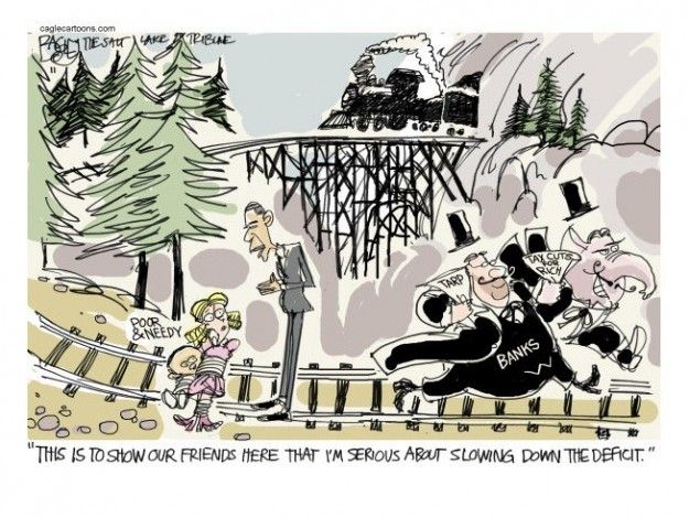 The deficit train