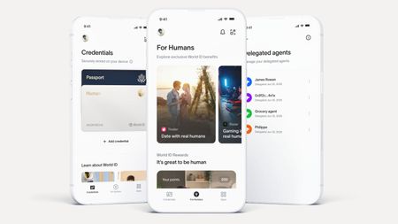 The new World ID app from Tools for Humanity.
