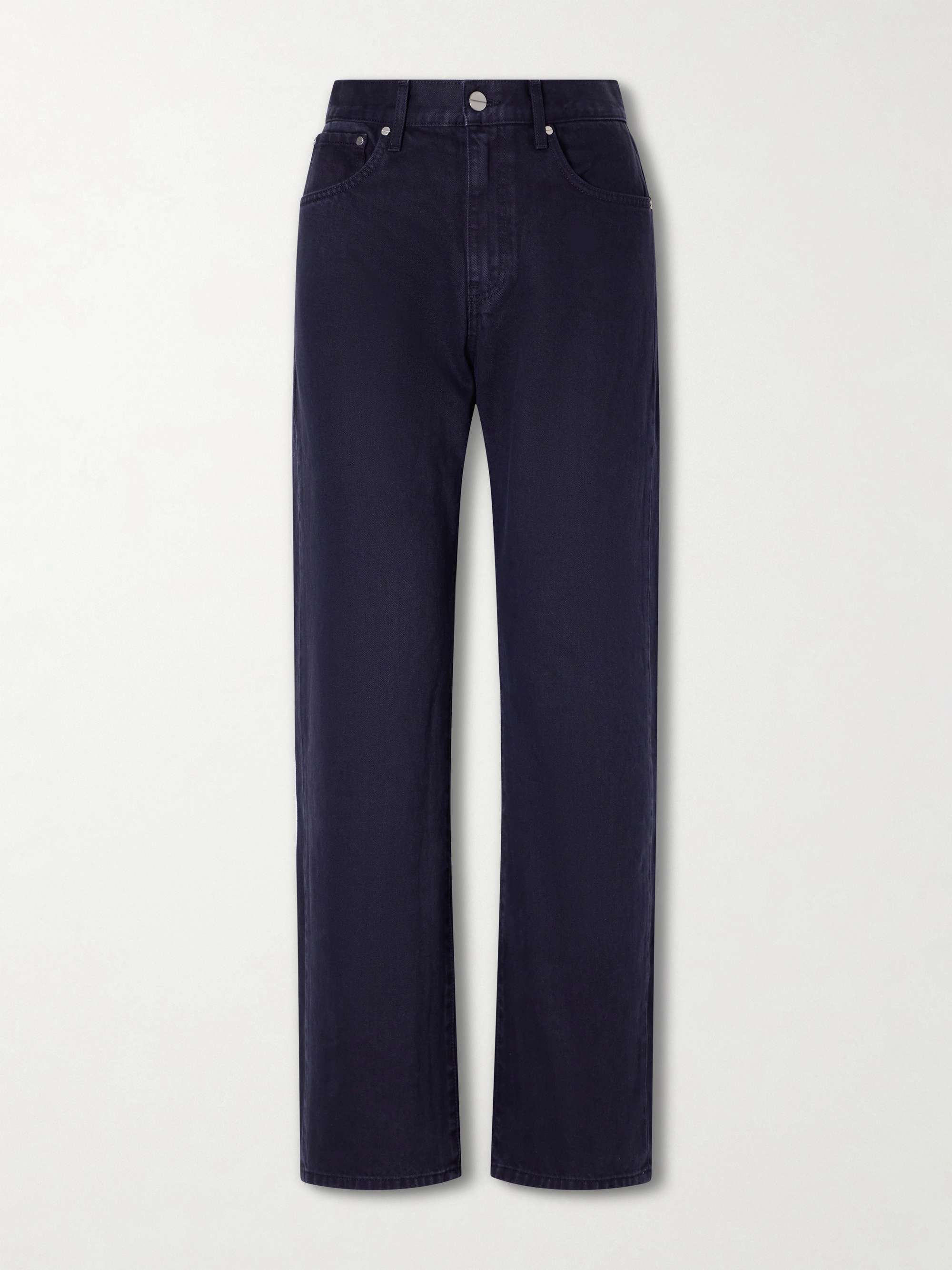 Kent Mid-Rise Straight-Leg Jeans