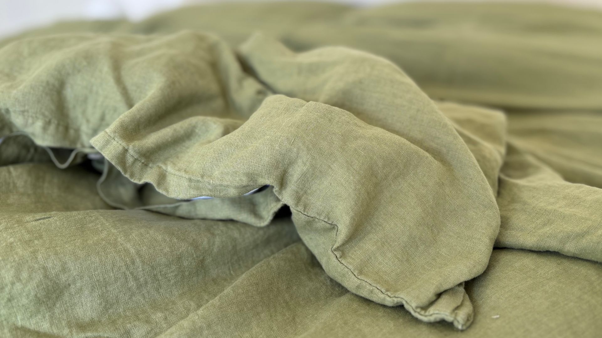 The bottom of the Dunelm Linen Bedding