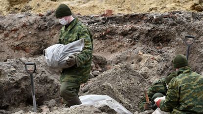 Belarus mass grave