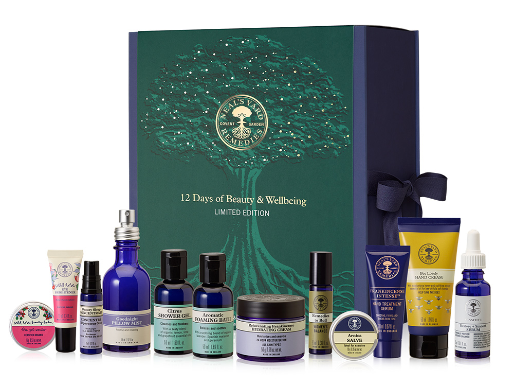 Neal's Yard Remedies 12 Days of Beauty & Wellbeing Advent Calendar - beauty advent calendars
