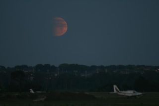 partial lunar eclipse of June 4, 2012, in Leesburg, FL