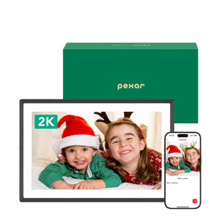 Pexar 11-inch digital photo frame on a white background