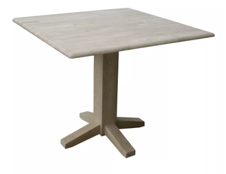 white square dining table
