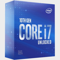 Intel Core i7 10700KF (Comet Lake) | 8 Cores, 16 Threads | 3.8GHz - 5.1GHz |$359.99$239.99 at Newegg (save $120)794FLSH76