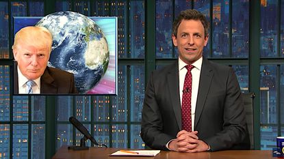 Seth Meyers looks at Donald Trump and climate change