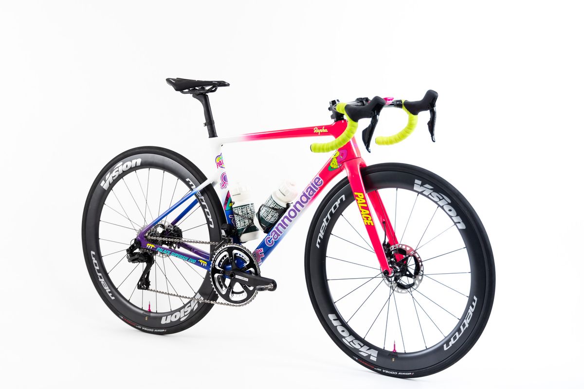EF's new Cannondale bikes, complete with Palace design