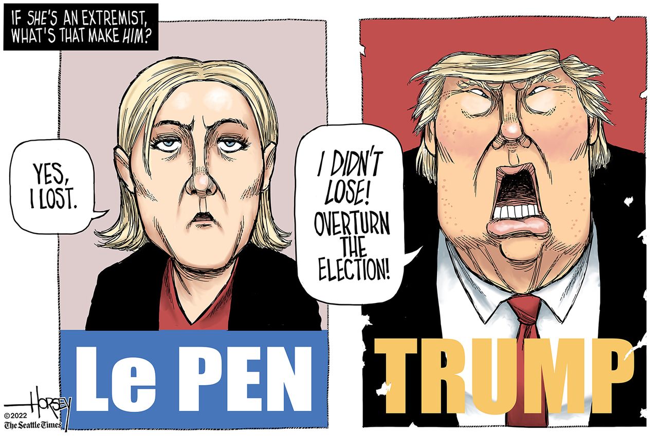 Political Cartoon.