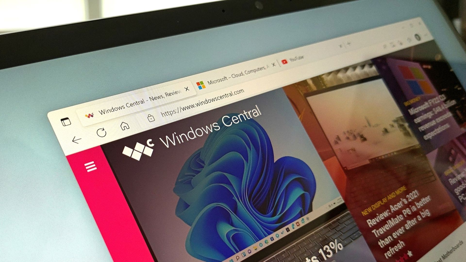 Microsoft Edge Canary Gets New Experimental Windows 11 Design With Rounded Tabs Windows Central 5256
