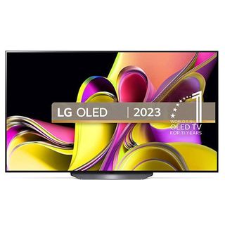 LG B3 OLED TV on white background