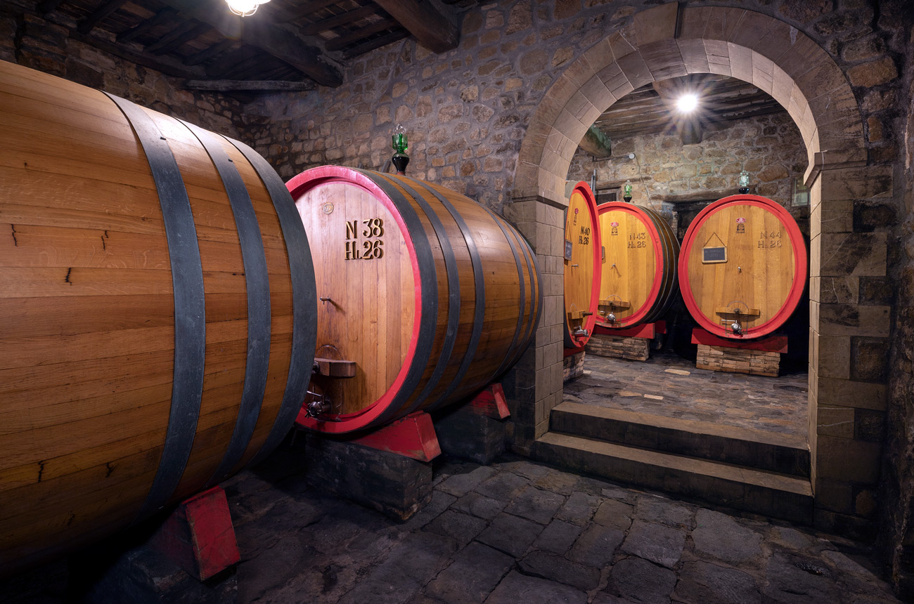 Marroneto cellar botti
