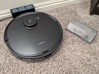 Ecovacs Deebot Ozmo T8 Aivi with dustbin removed