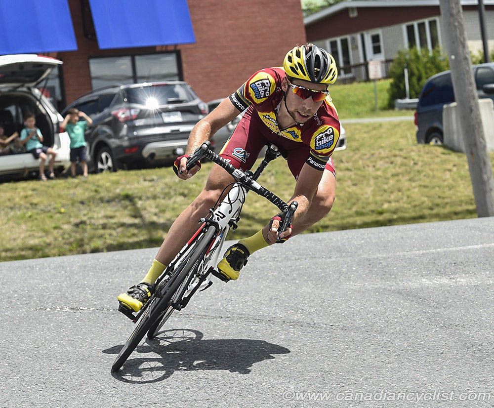Clement Russo (Team St-&Eacute;tienne p/b Probikeshop) took second on GC