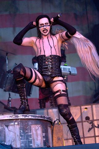 Marilyn Manson - the most outrageous stage outfits of all time