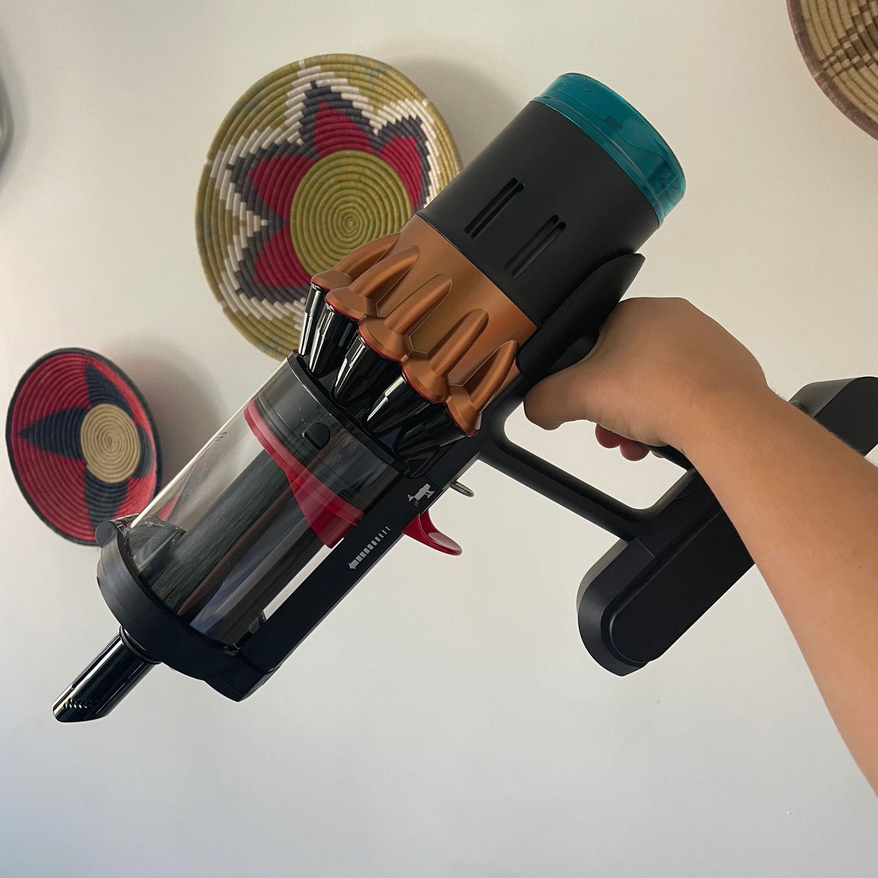 Handheld section of the Dyson V16 Piston Animal