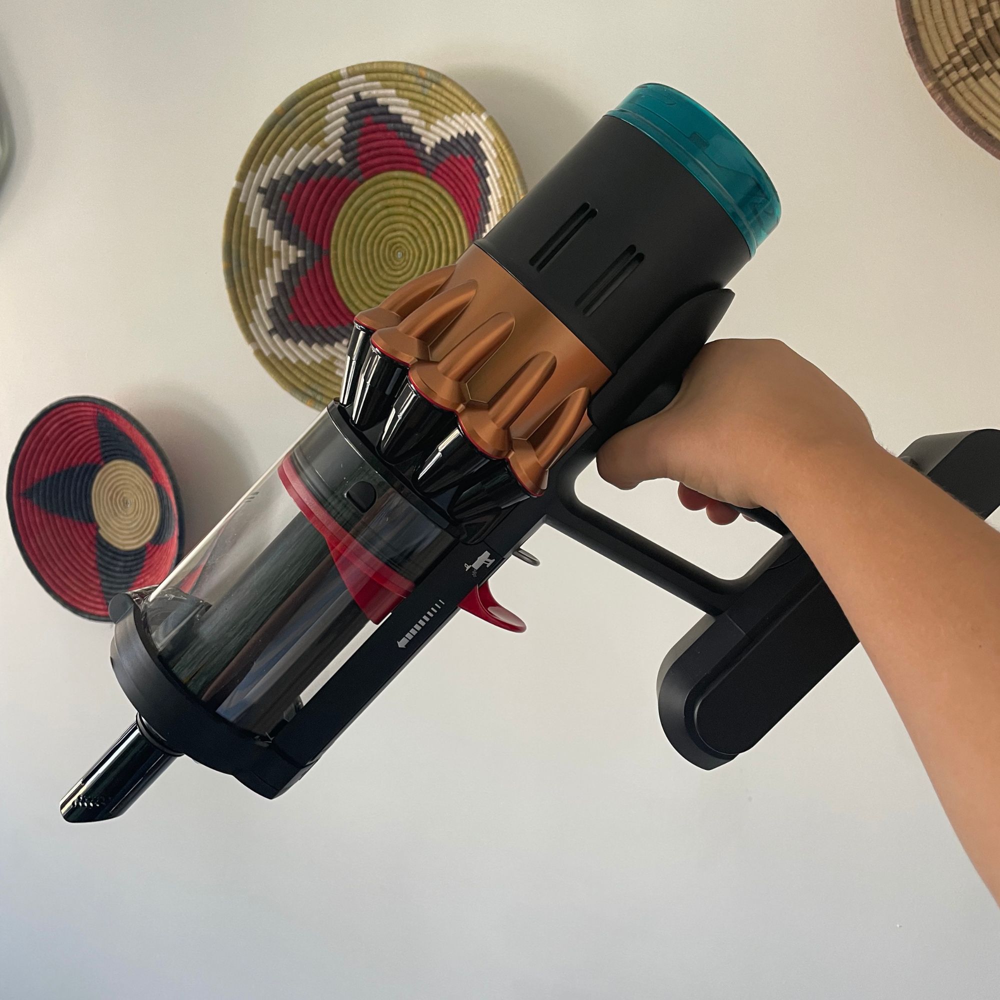 Handheld section of the Dyson V16 Piston Animal