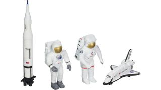 Space shuttle wedding toppers