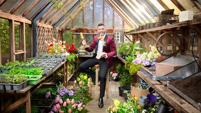 Fred Sirieix for B&Q's Gardener of the Year competition 2023