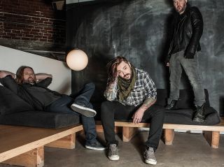 Seether, with Shaun Morgan in the centre