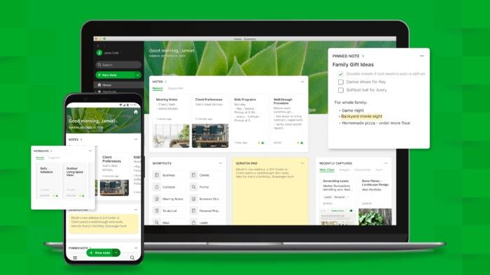 Evernote Home