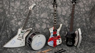 The Kiss instruments up for auction