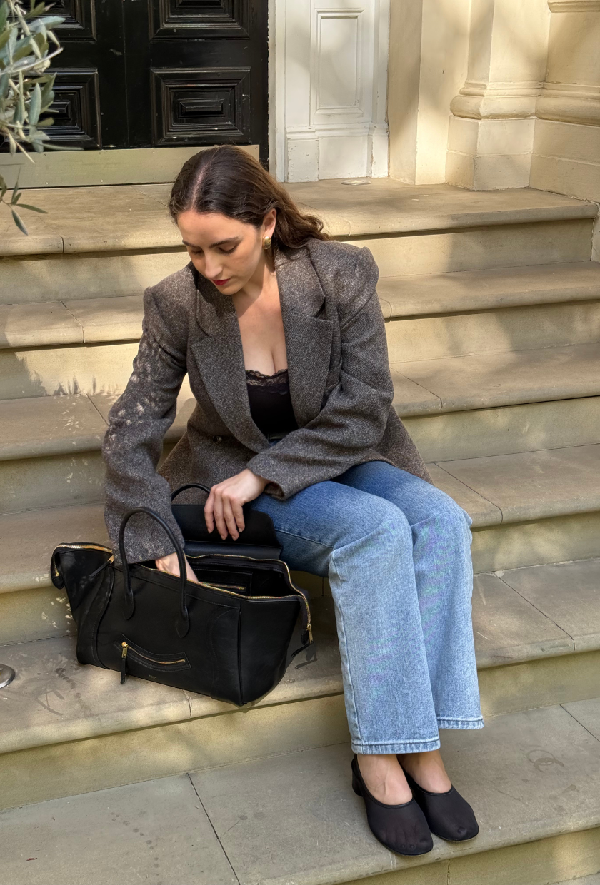 An image of the Celine New Luggage bag.