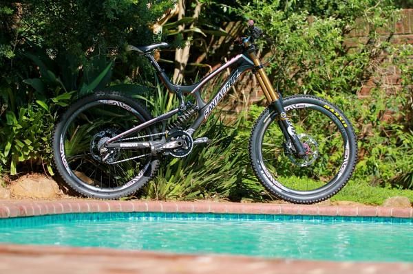 Santa Cruz bike raced by Greg Minnaar