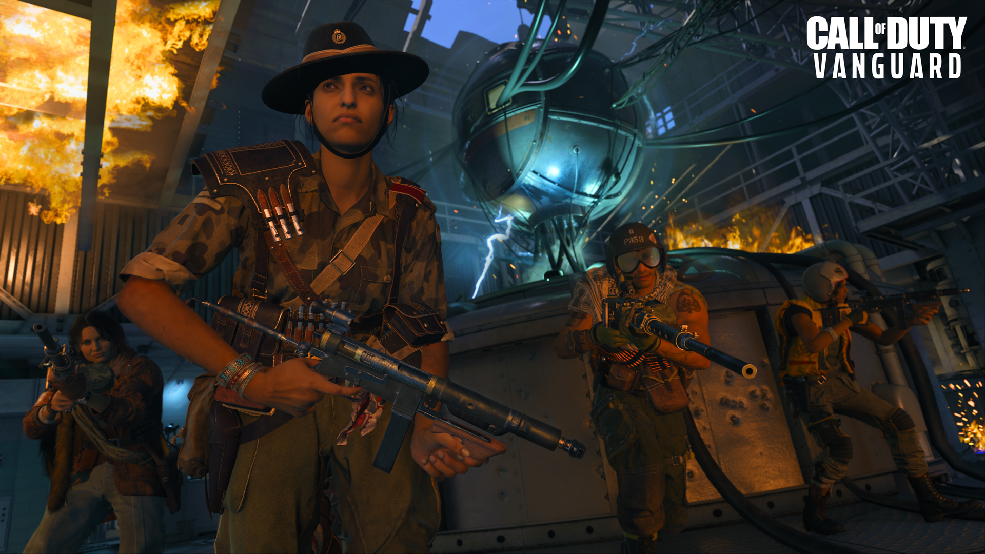Call of Duty: Vanguard recebe o novo título de mapa de duas camadas Sphere.