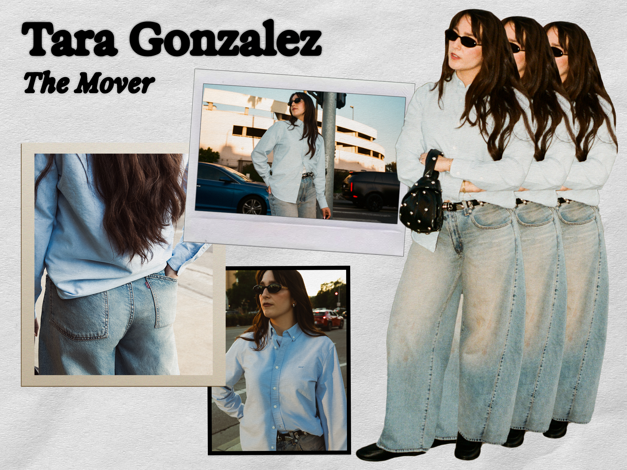 Editors wearing Levi's&amp;reg; in LA