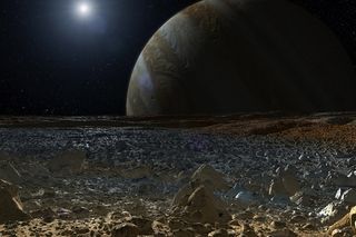 artist's concept of europa