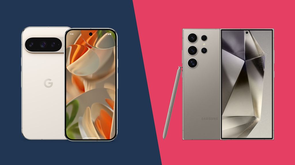 Google Pixel 9 Pro vs Samsung Galaxy S24 Ultra two AI champions