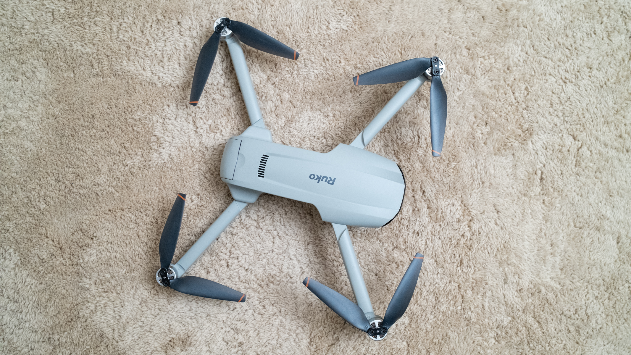 Ruko F11PRO 2 from above on a carpet