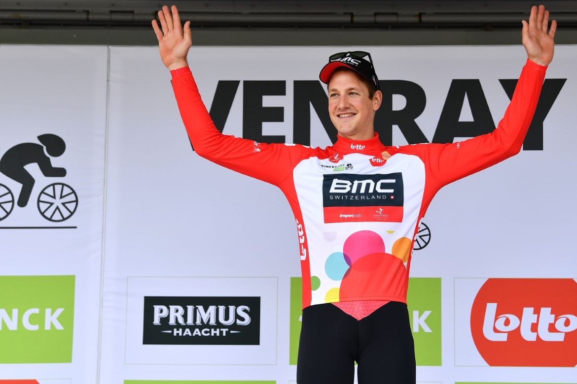 Stefan K&uuml;ng (BMC) in the points jersey