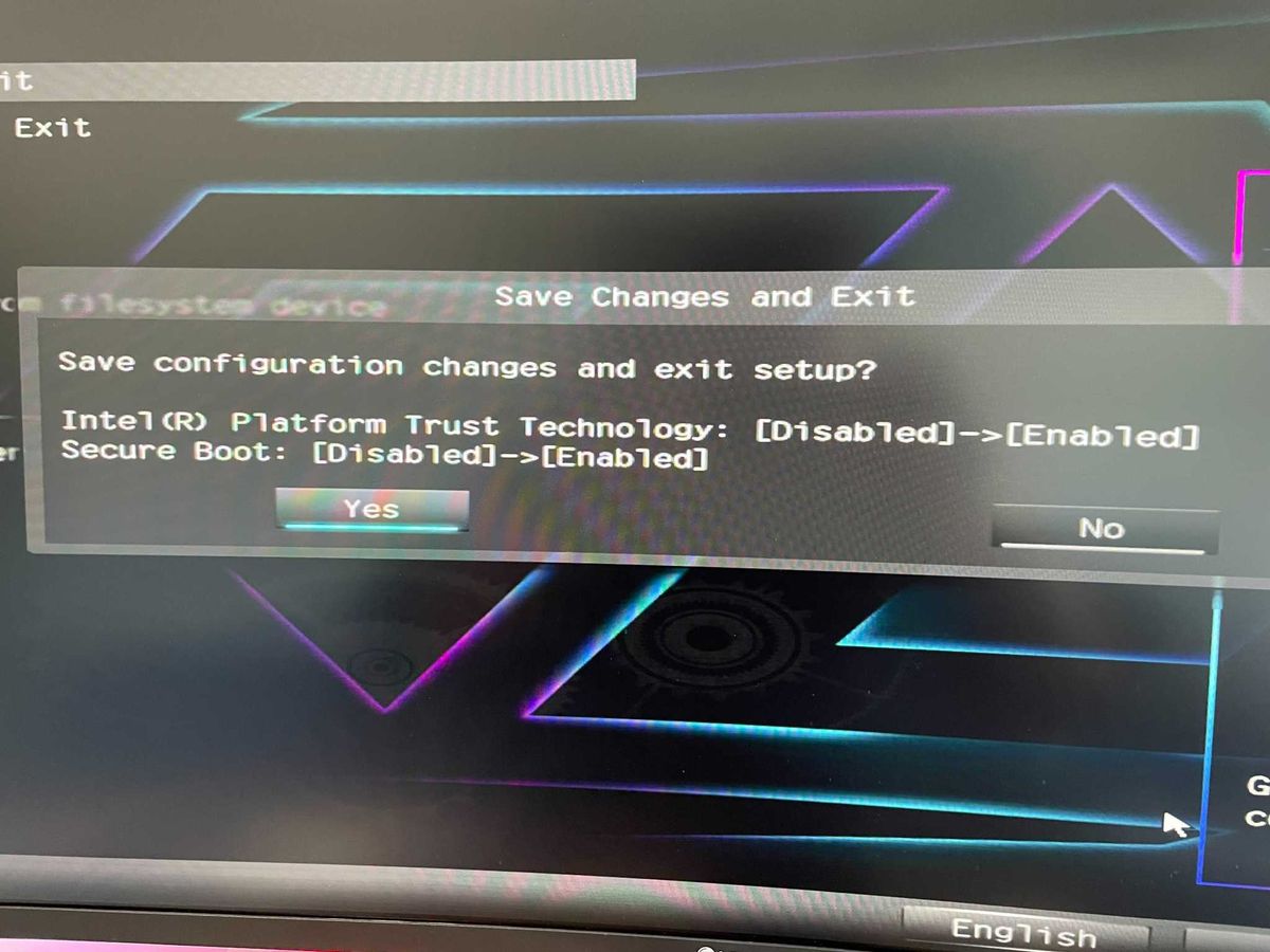 Включите secure boot и tpm. Tpm 2.0 needs to be enabled faceit.