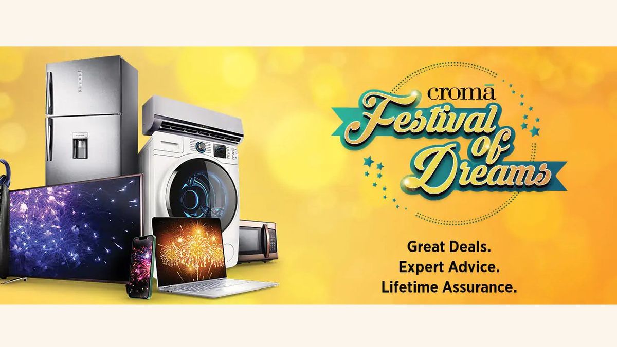 Croma Festival of Dreams sale: Best deals on iPhones, Phones, TVs,  Electronics and more