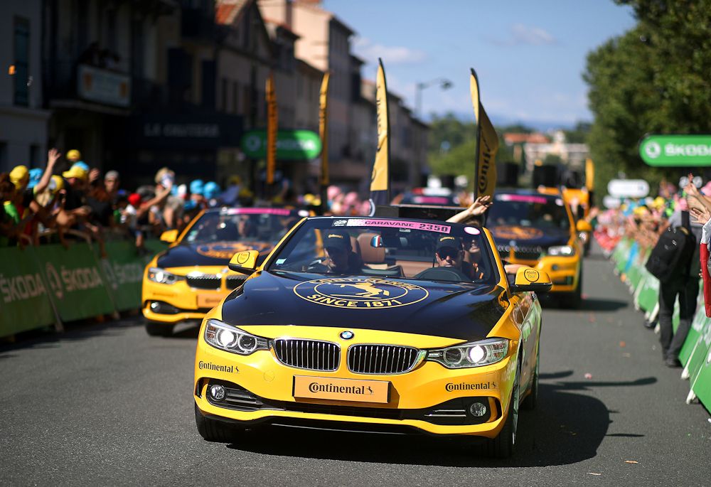 Continental tyres riding in style