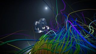 Dominique Gonzalez-Foerster, Alienarium, 2022, VR Stills, produced by VIVE Arts and developed by Lucid Realities..