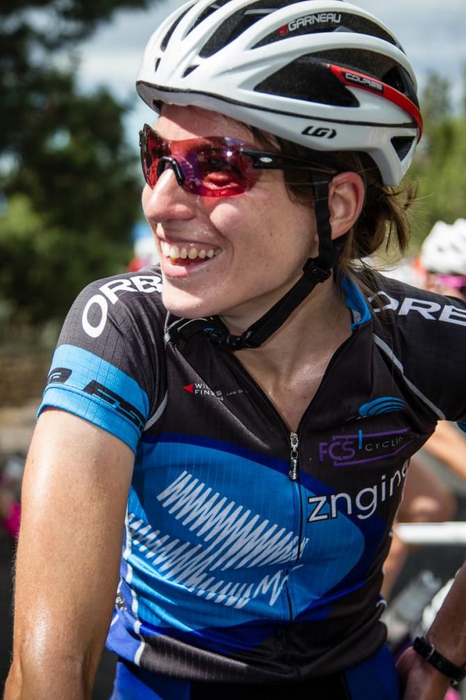 Kathryn Hunter (FCS/Zngine) happy after the win