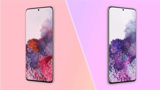 Renders of the Galaxy S20 and S20 Plus