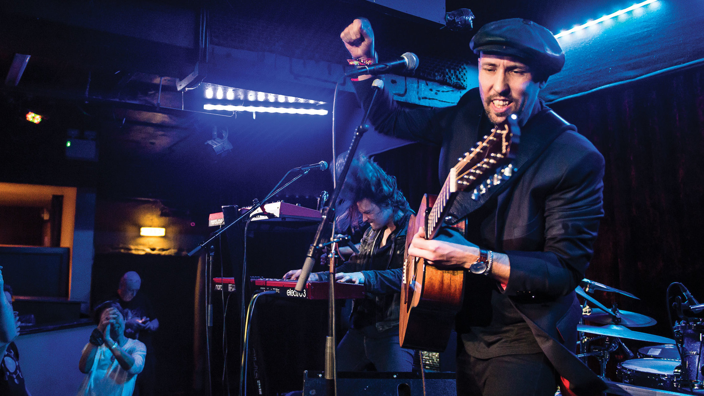 Moon Safari on stage at the Borderline