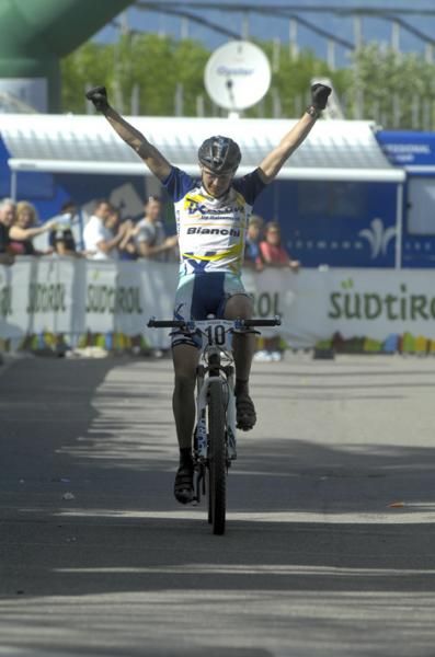 Tony Longo (TX Active Bianchi) wins the Marlene Sunshine Race